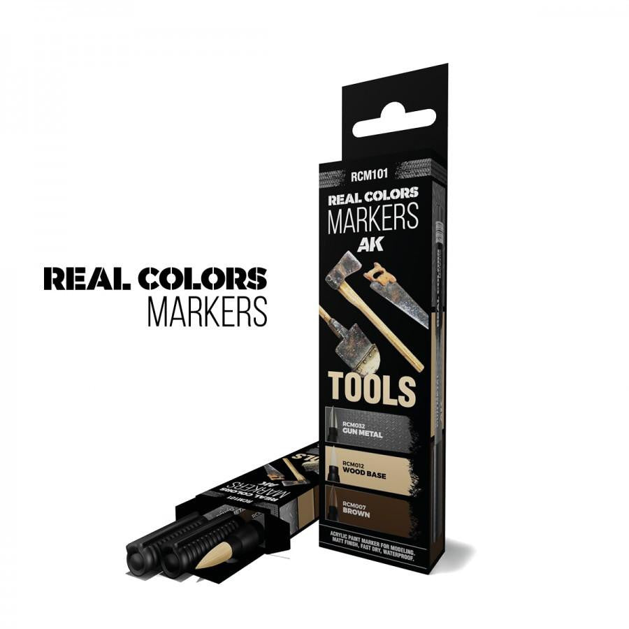 AK Interactive Real Colors Markers Tools (3) RCM101